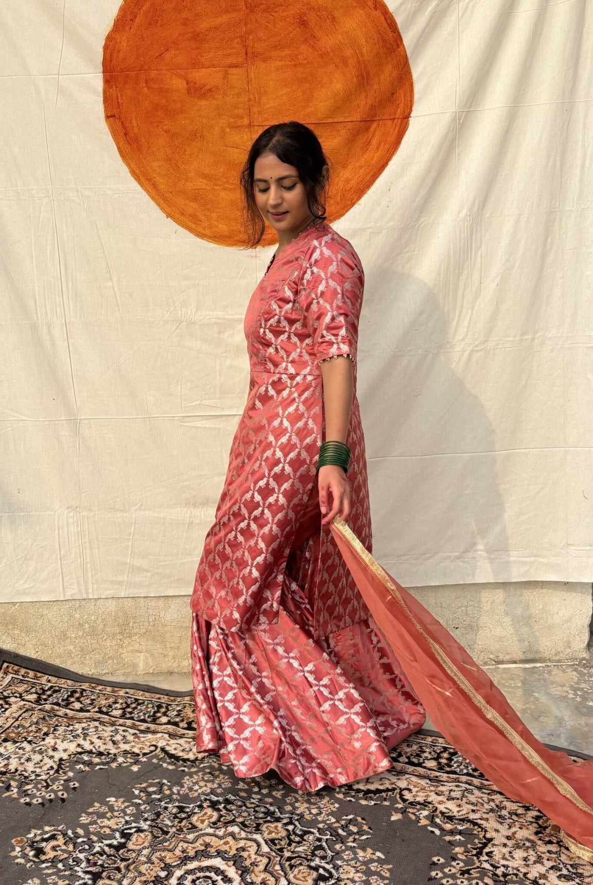 Zaina Gharara Set - CiceroniKurta Set, Festive WearShriya Singhi