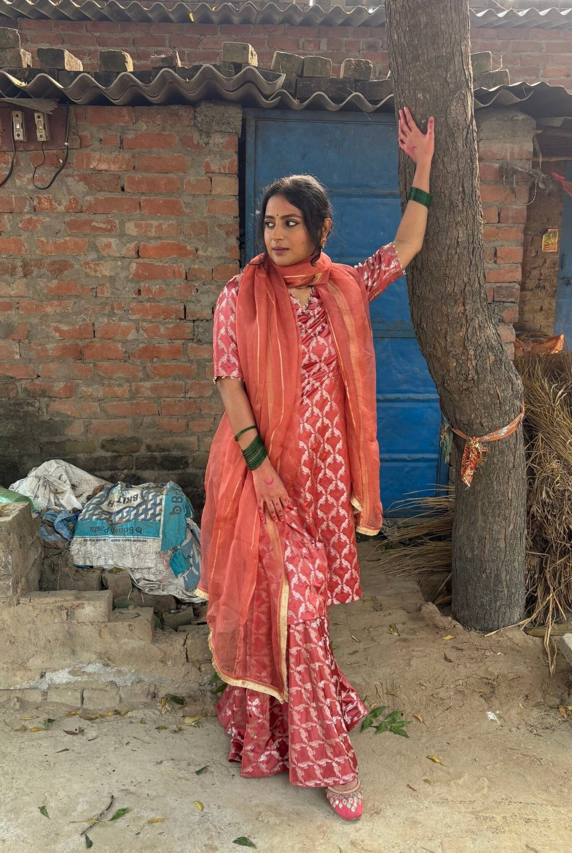 Zaina Gharara Set - CiceroniKurta Set, Festive WearShriya Singhi