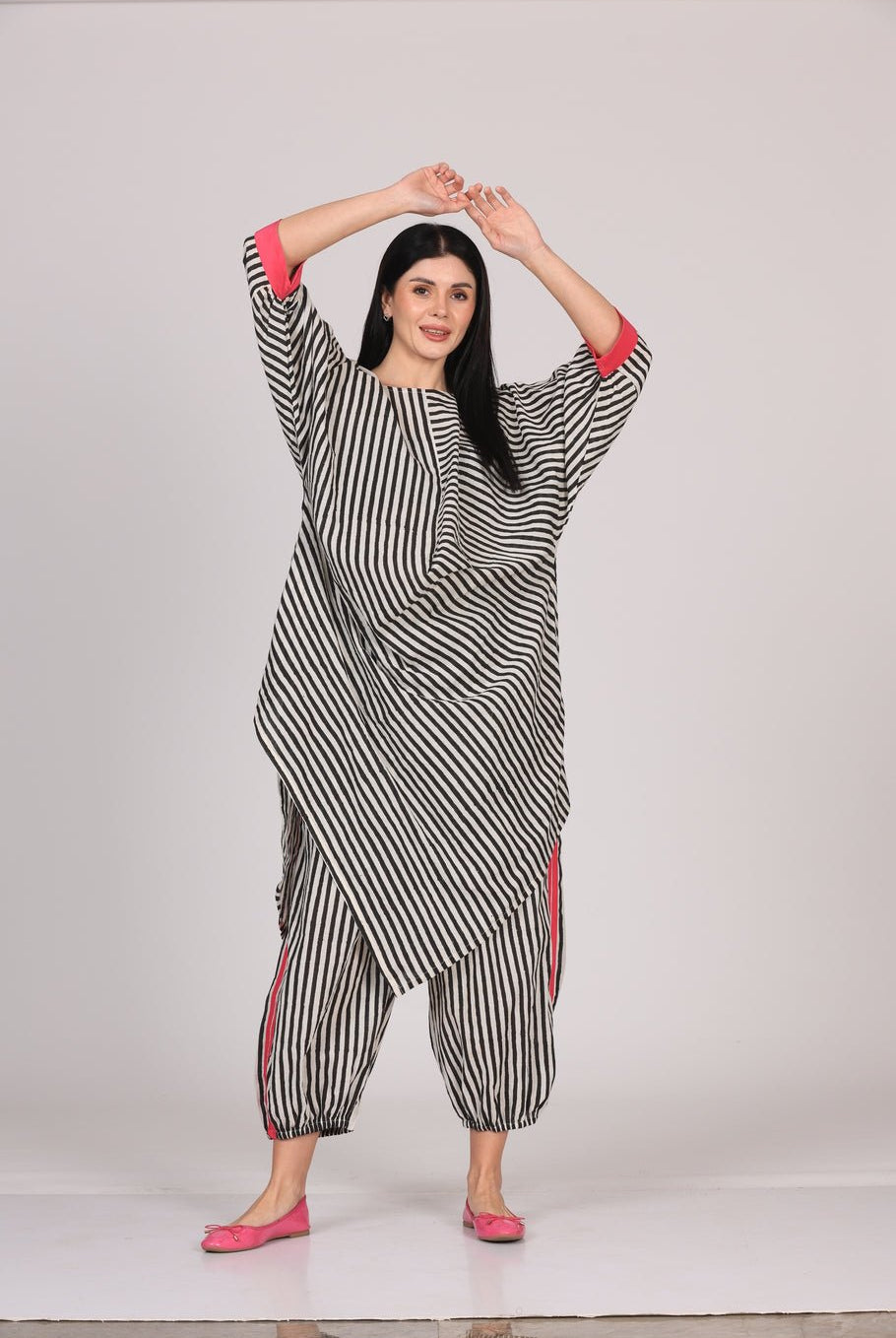 Zeba Cowl Set - CiceroniKurta Set, Everyday WearSheetal Joshi Verma