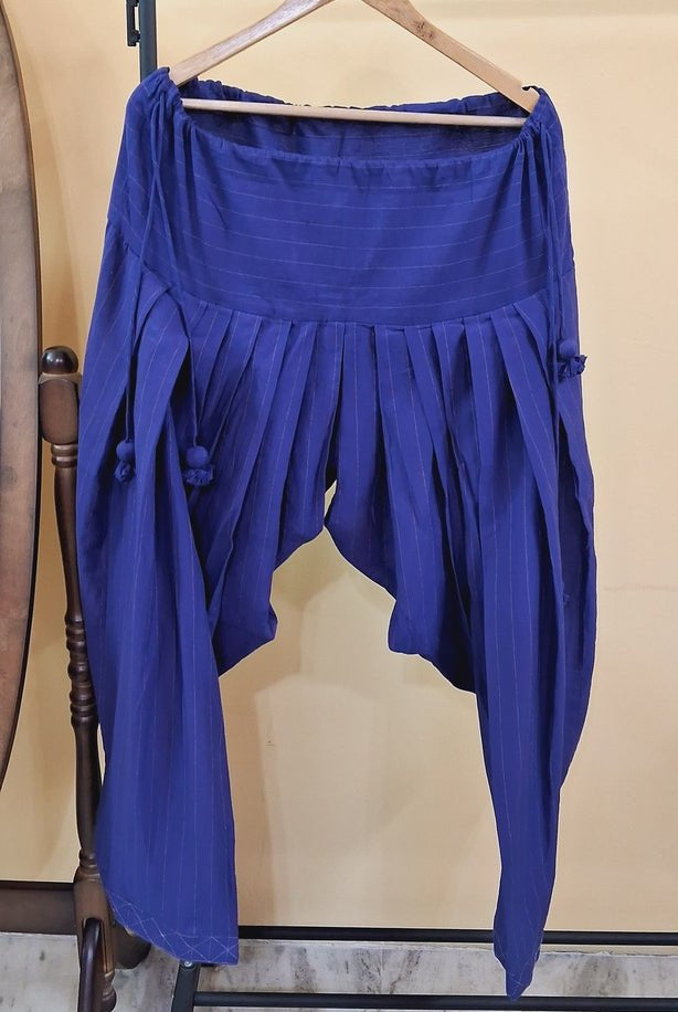 Zeenat Zari Striped Patiala Pants - CiceroniPantsBhomra