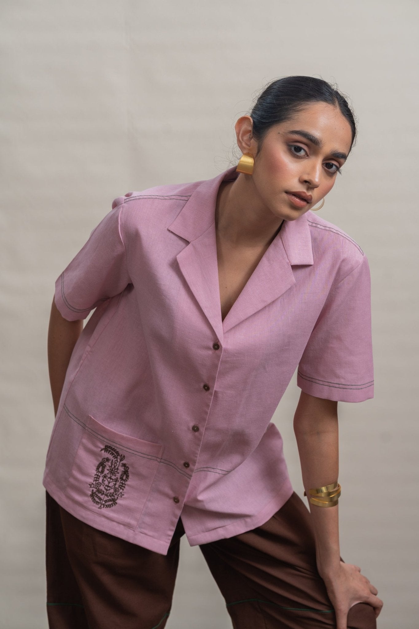 Zen Shirt - Rose Clay - CiceroniWomen ShirtsRaga & Co.