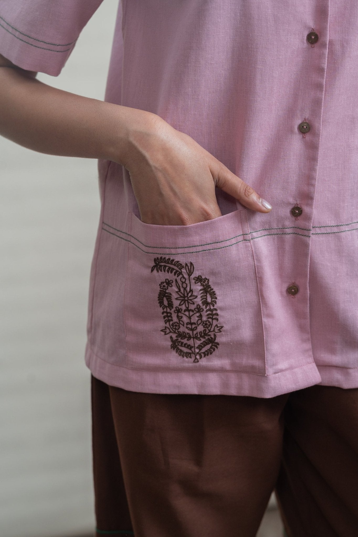 Zen Shirt - Rose Clay - CiceroniWomen ShirtsRaga & Co.