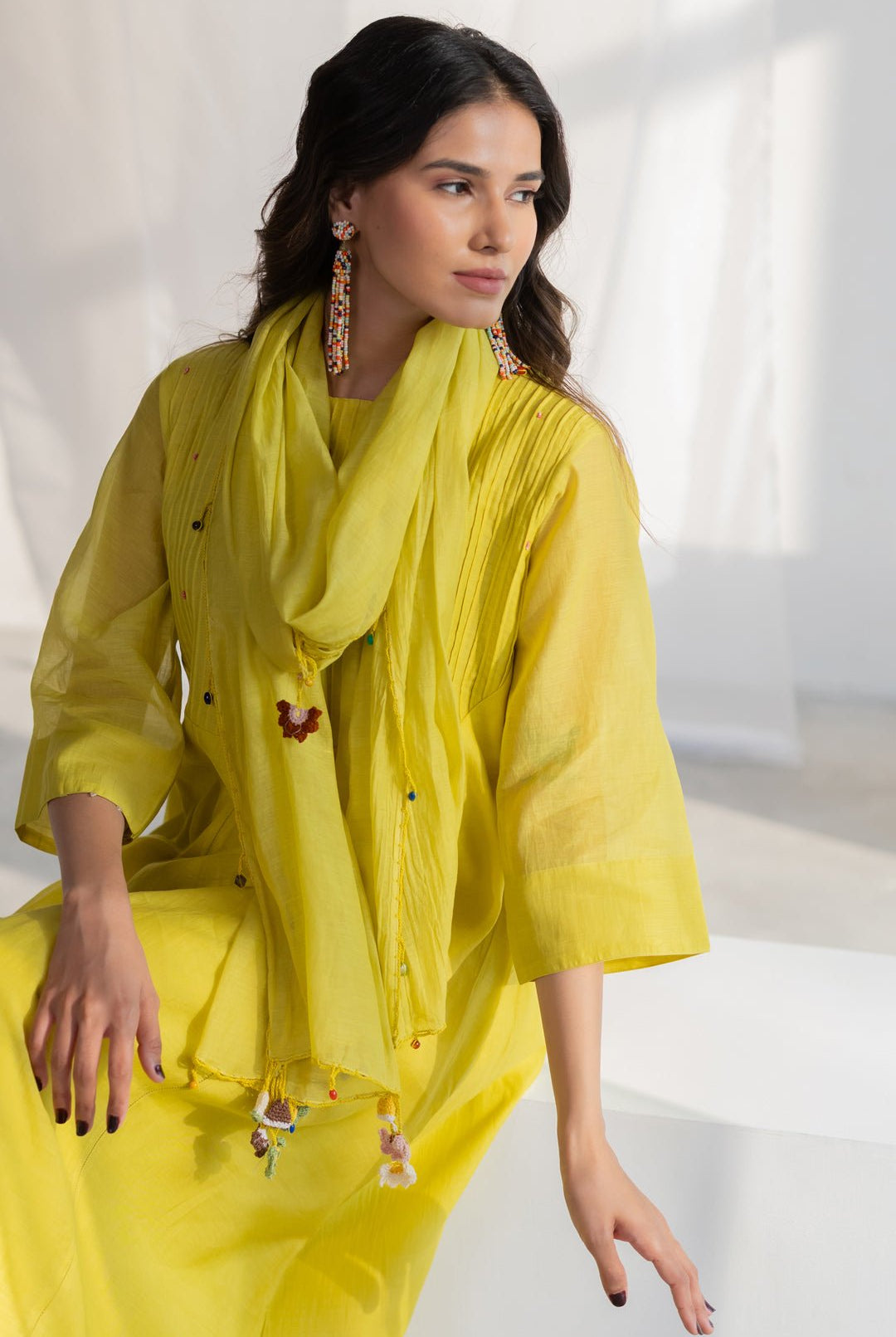 Zesty Lime Kurta Set - CiceroniKurta Set, Everyday WearSilai Studio