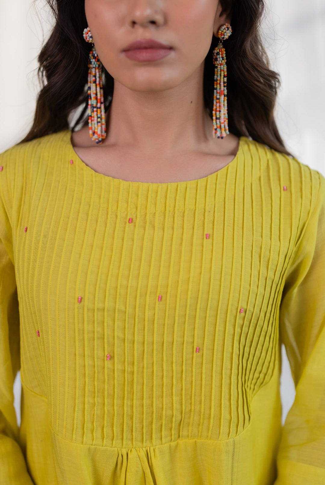 Zesty Lime Kurta - CiceroniKurta Set, Everyday WearSilai Studio