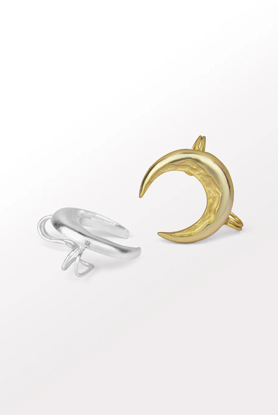 Zooni Ear Cuff - Silver - CiceroniEarringsBatoki