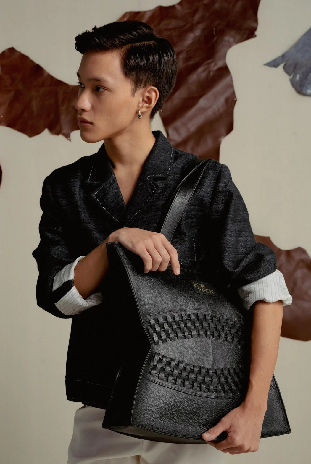 Zoran Tote in Black - CiceroniTote BagEconock