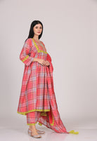 Zoya Dupatta Set - Gaajri Pink - CiceroniKurta Set, Everyday WearSheetal Joshi Verma