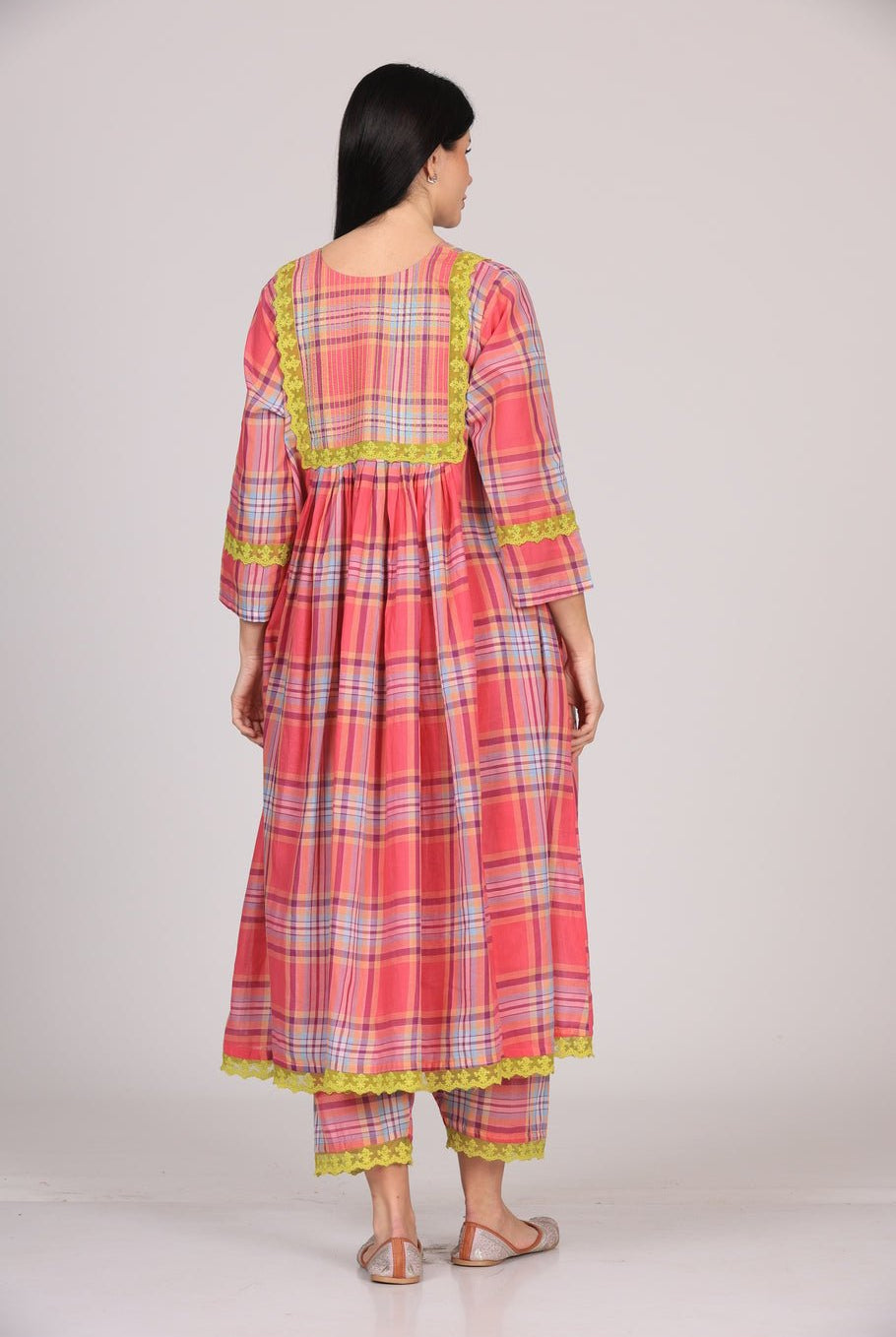 Zoya Dupatta Set - Gaajri Pink - CiceroniKurta Set, Everyday WearSheetal Joshi Verma