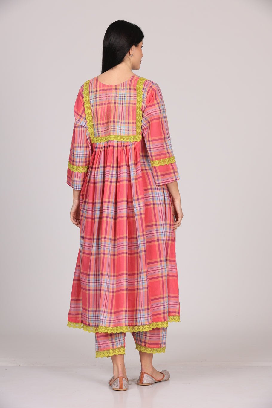 Zoya Dupatta Set - Gaajri Pink - CiceroniKurta Set, Everyday WearSheetal Joshi Verma