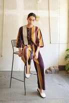 Zuri Jacket And Marley Pants in Nadu Stripes - CiceroniCo - ord SetNIKYTA