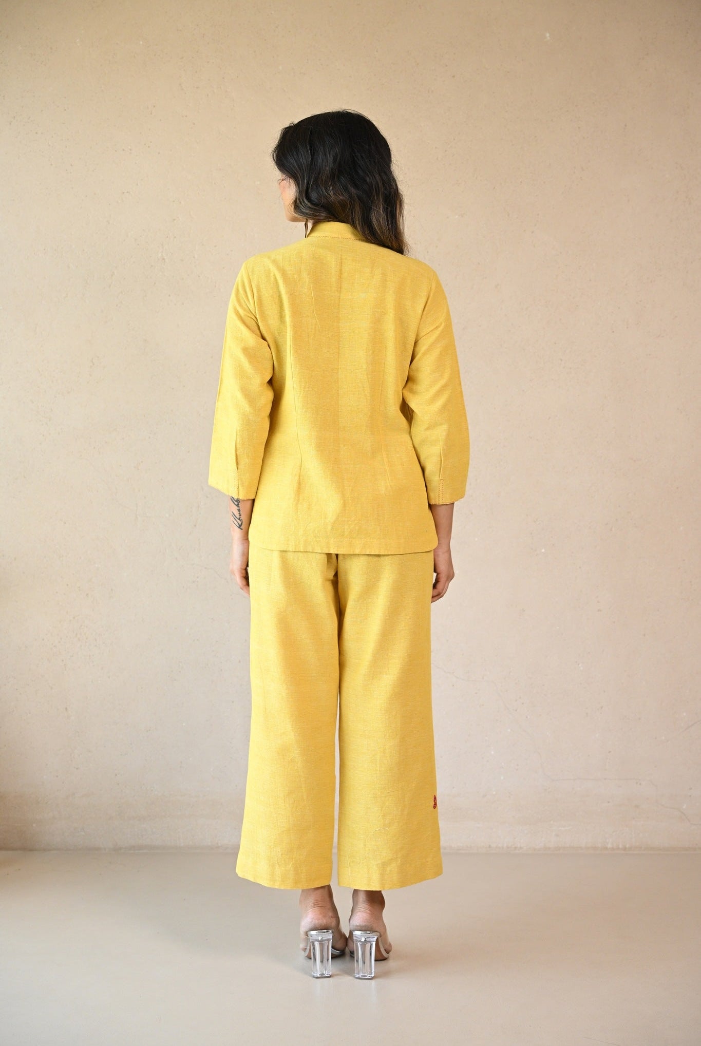 Zuri Shirt - Sunny Yellow - CiceroniWomen ShirtsRang by Rajvi