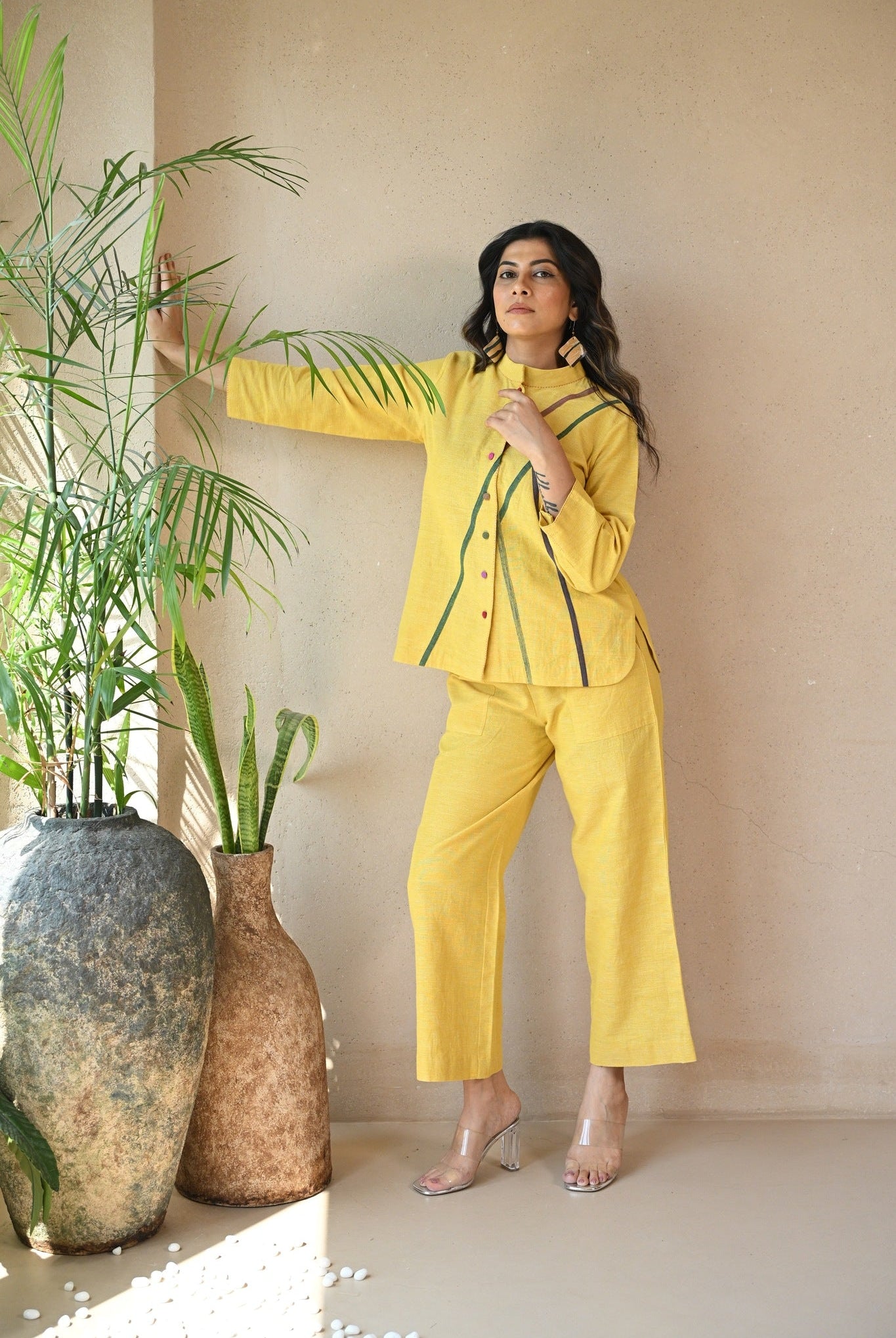 Zuri Shirt - Sunny Yellow - CiceroniWomen ShirtsRang by Rajvi