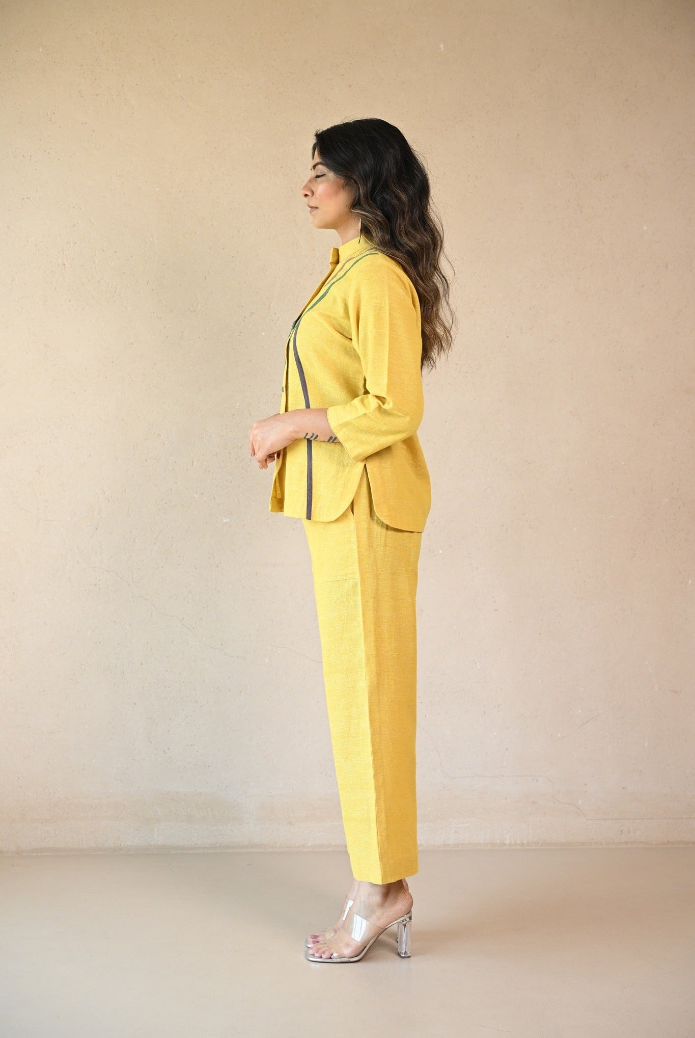 Zuri Shirt - Sunny Yellow - CiceroniWomen ShirtsRang by Rajvi