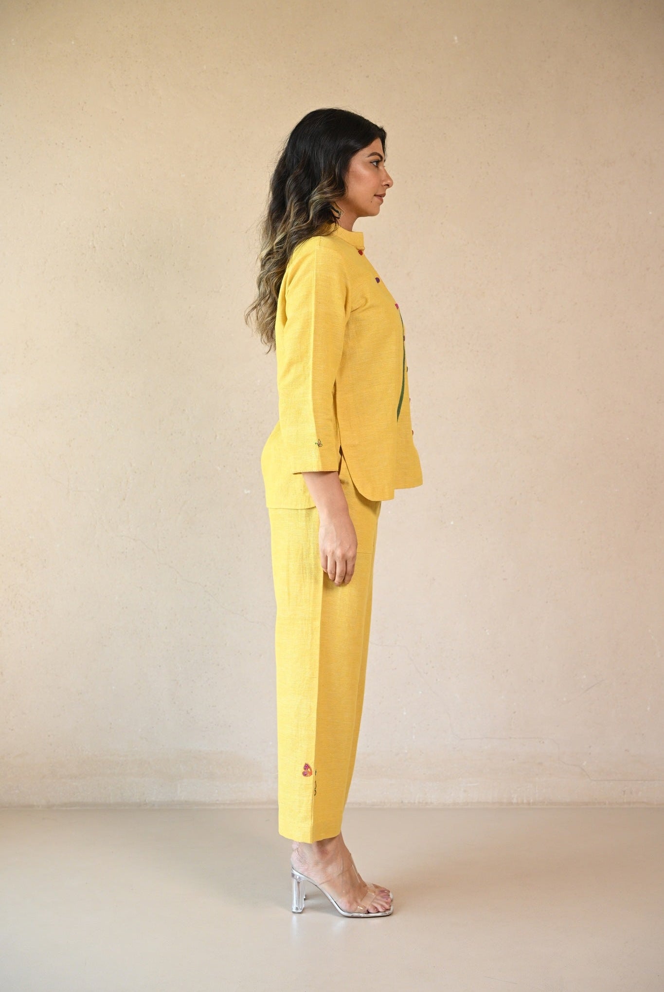 Zuri Shirt - Sunny Yellow - CiceroniWomen ShirtsRang by Rajvi