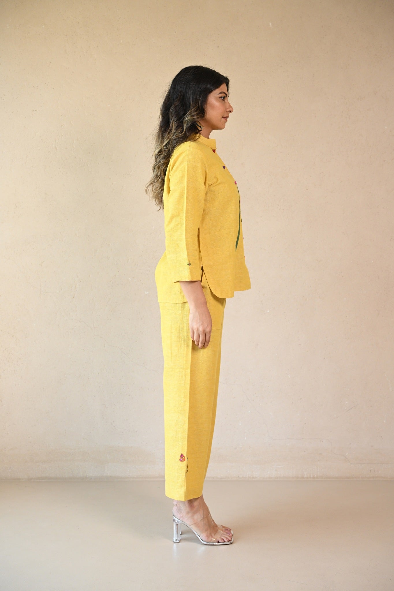 Zuri Shirt - Sunny Yellow - CiceroniWomen ShirtsRang by Rajvi