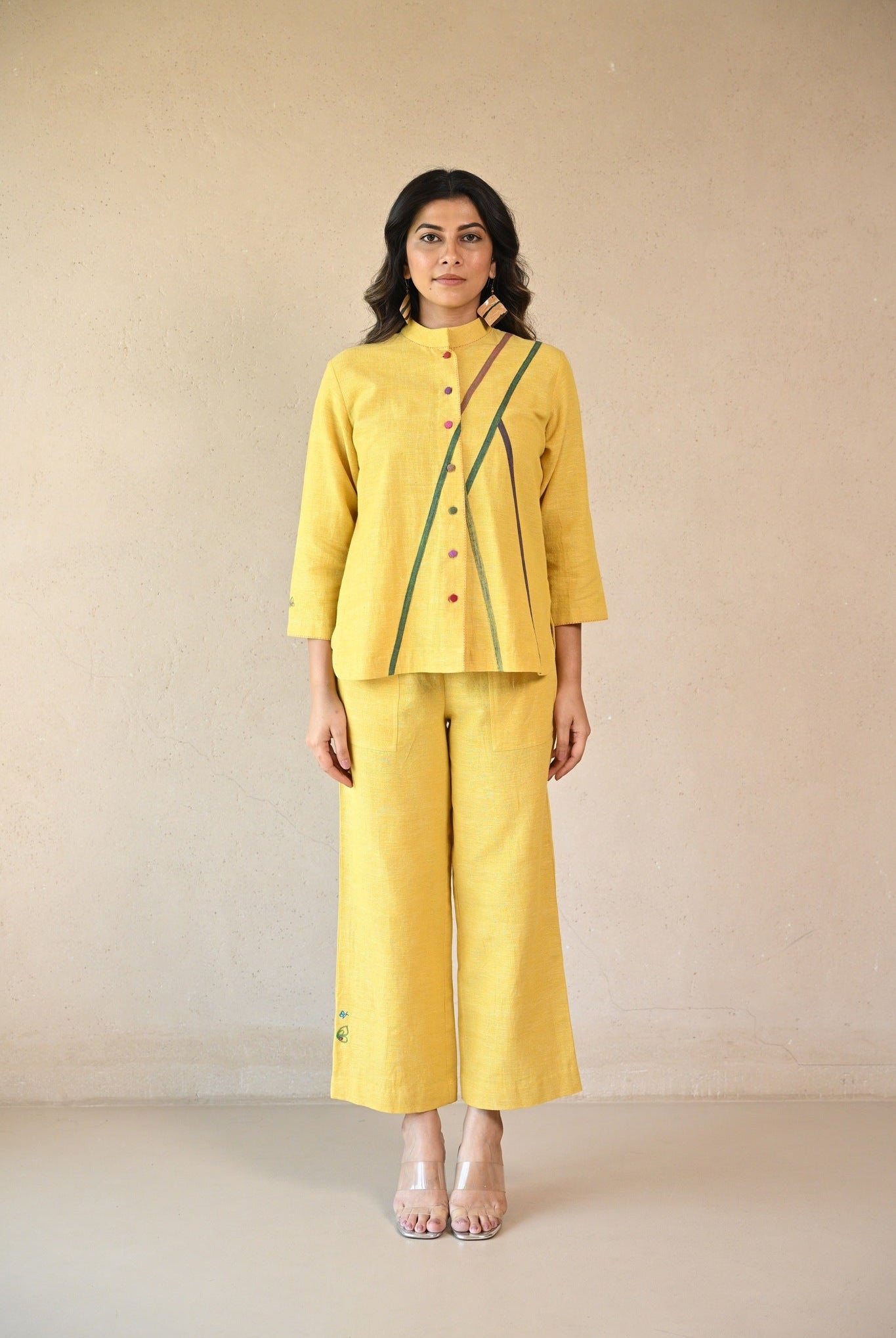 Zuri Shirt - Sunny Yellow - CiceroniWomen ShirtsRang by Rajvi