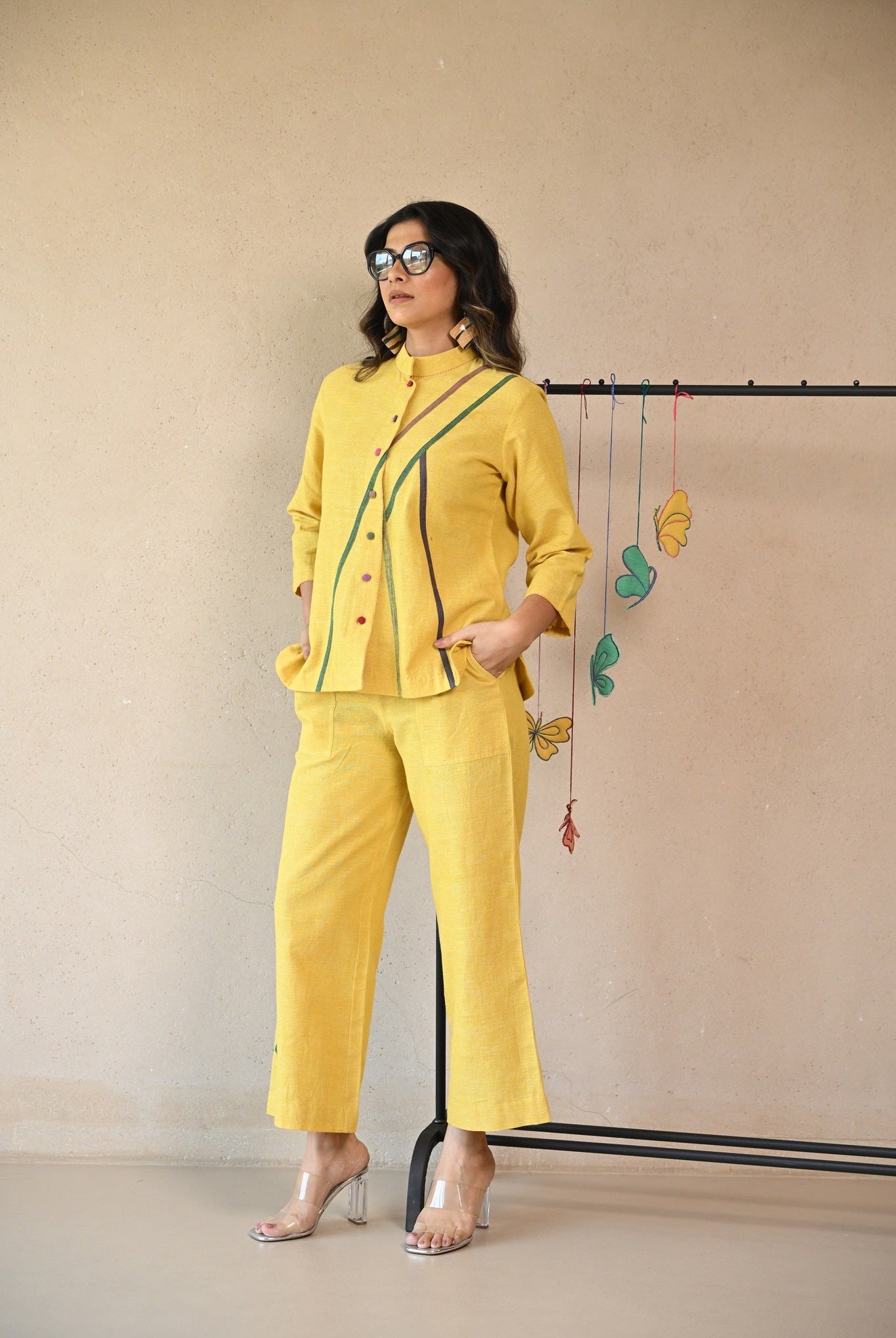 Zuri Shirt - Sunny Yellow - CiceroniWomen ShirtsRang by Rajvi