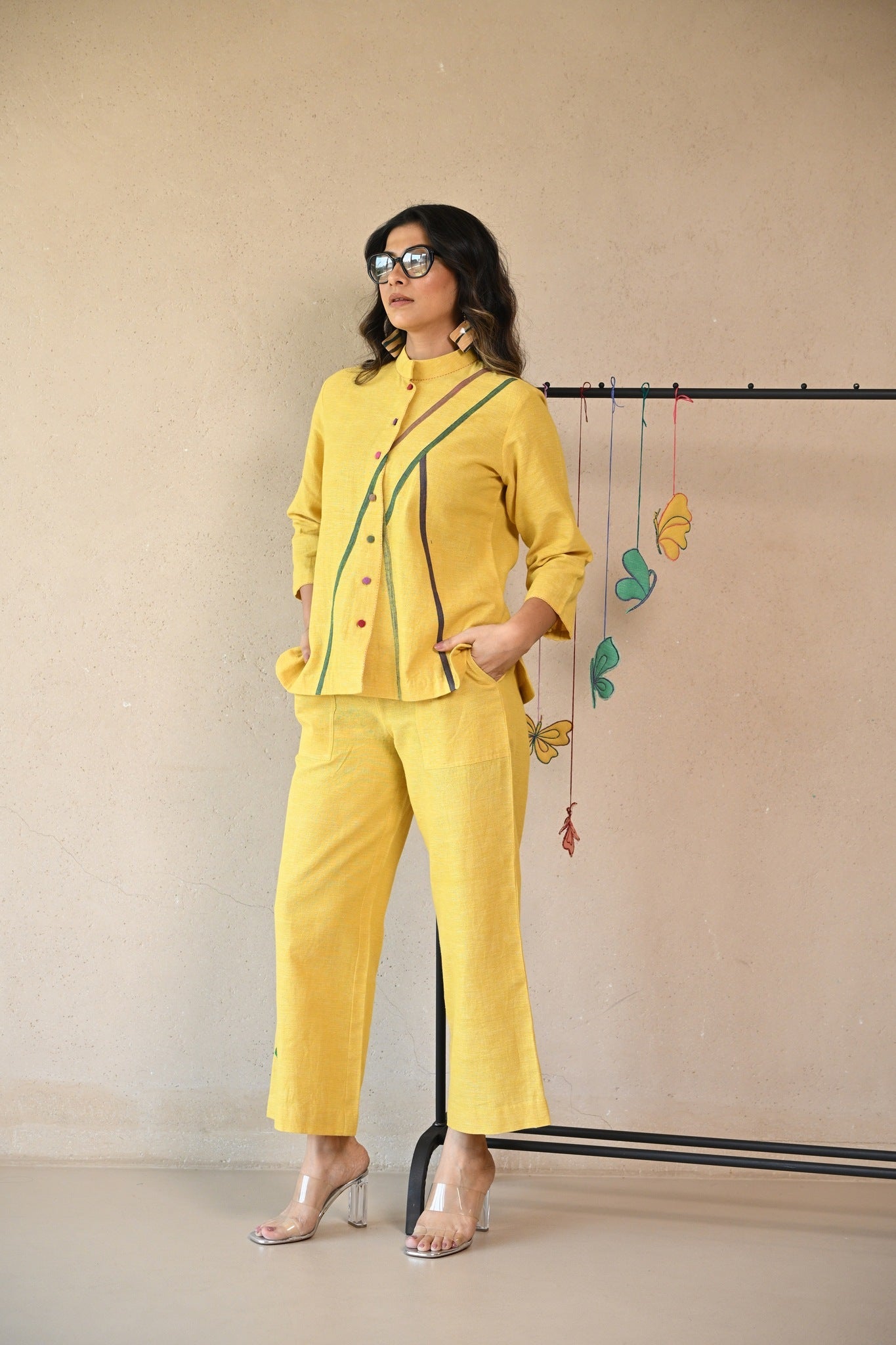 Zuri Shirt - Sunny Yellow - CiceroniWomen ShirtsRang by Rajvi