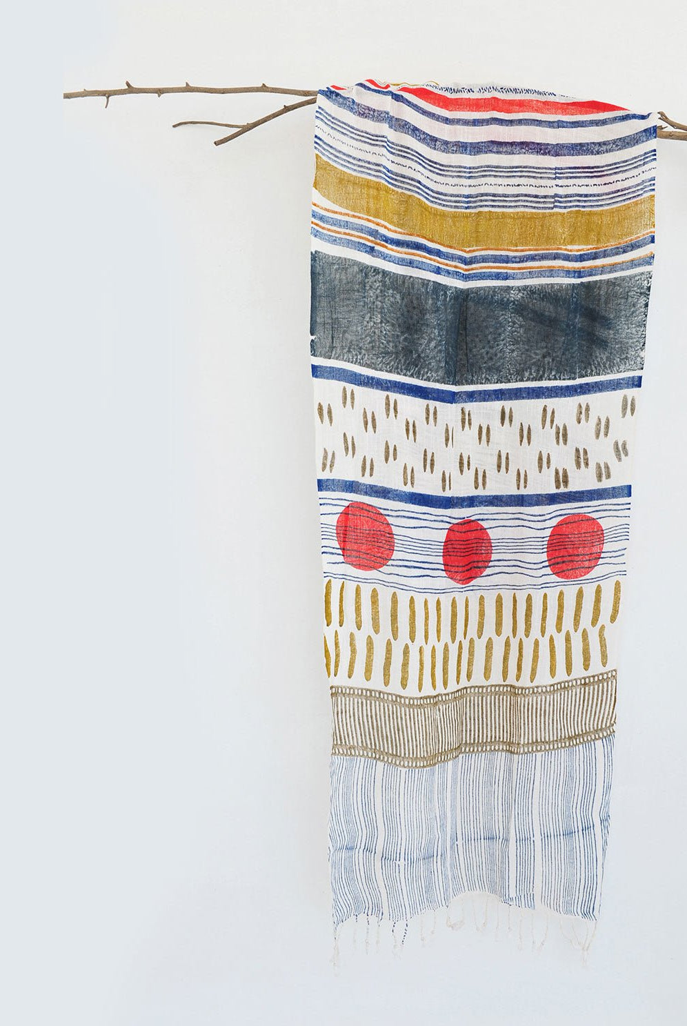 24 Block Scarf - CiceroniScarfRias Jaipur