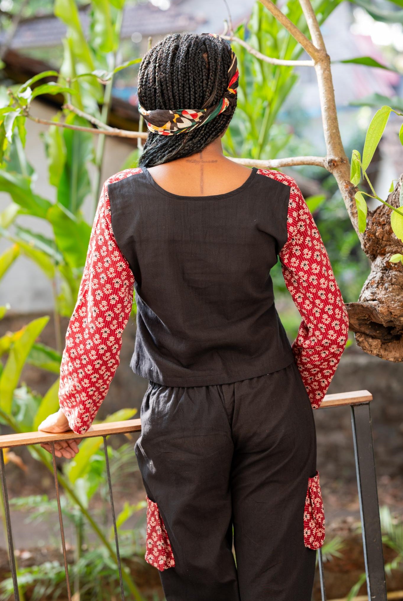 Aastey Crop Top with Pants - CiceroniCo-ord SetPrathaa