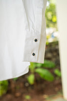 Accented Collar White Shirt - CiceroniShirtsPrachi Kamat