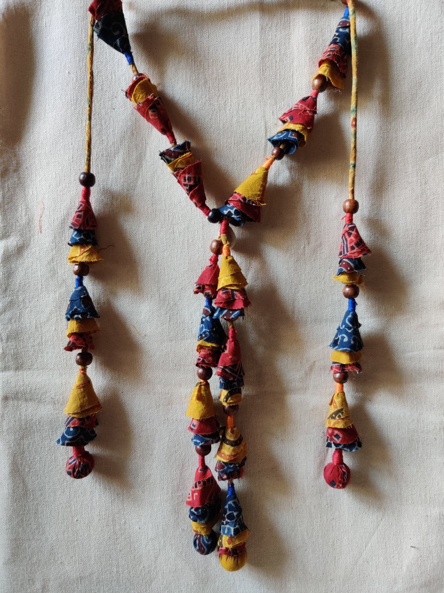 Ajrakh Beach Neckpiece - CiceroniNeckpieceD I T I
