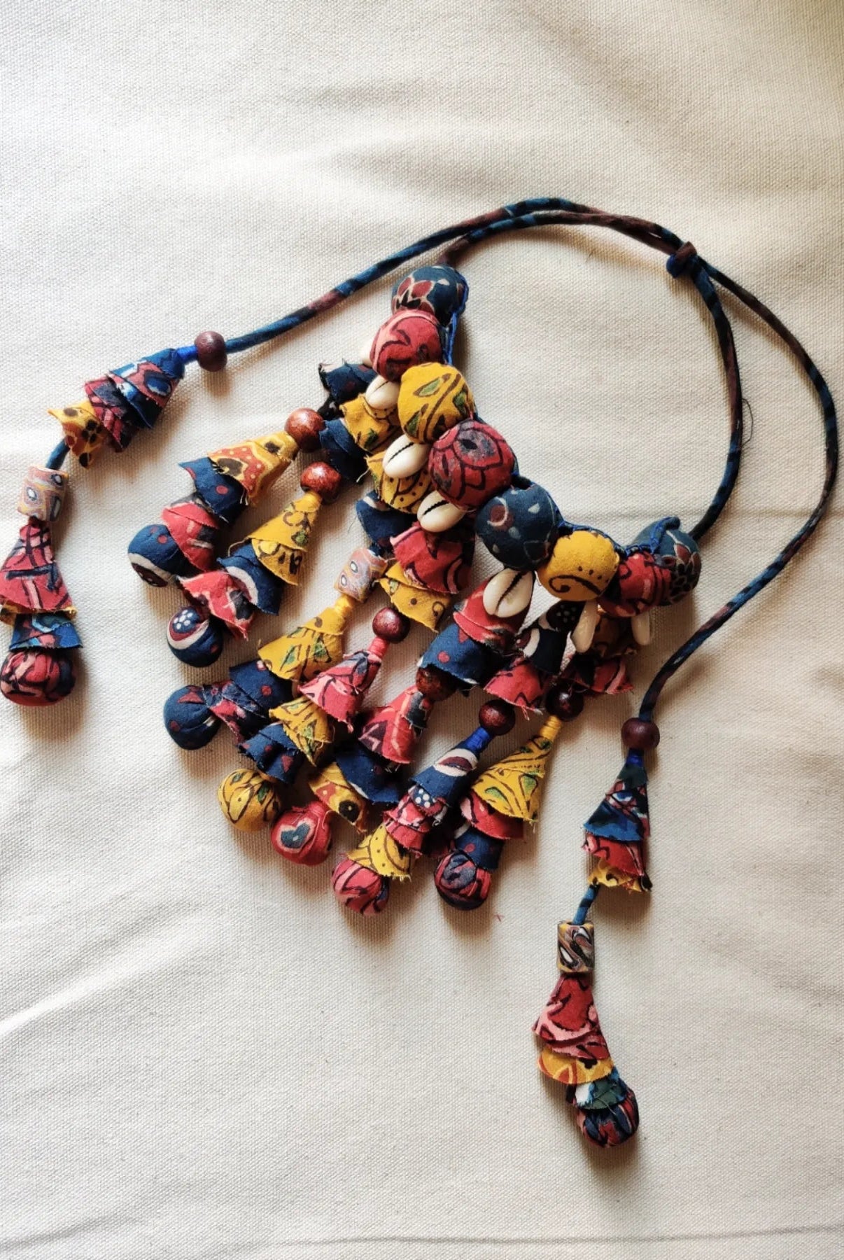 Ajrakh Neckpiece - CiceroniNeckpieceD I T I