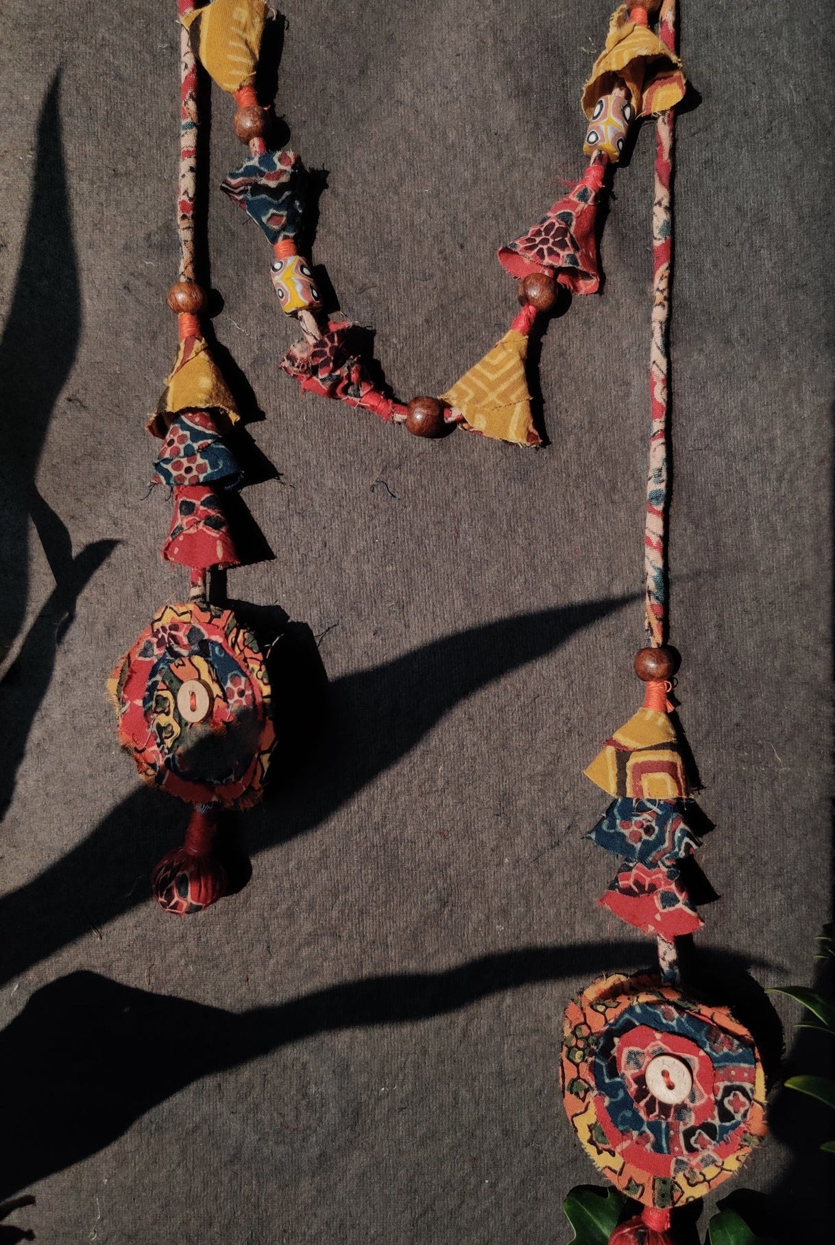 Ajrakh String Neckpiece - CiceroniD I T I