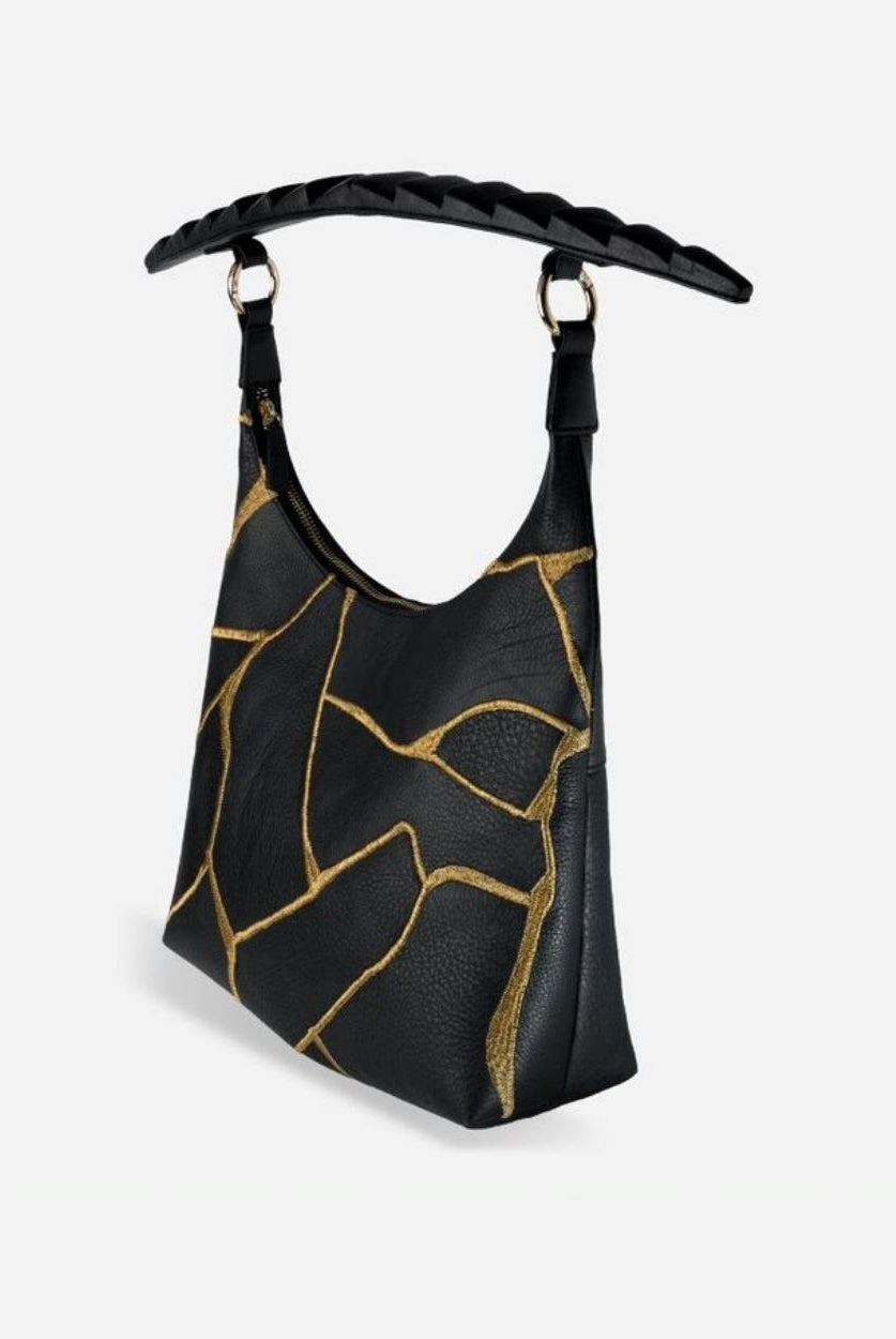 Akira Shoulder Bag in Black - CiceroniBagEconock