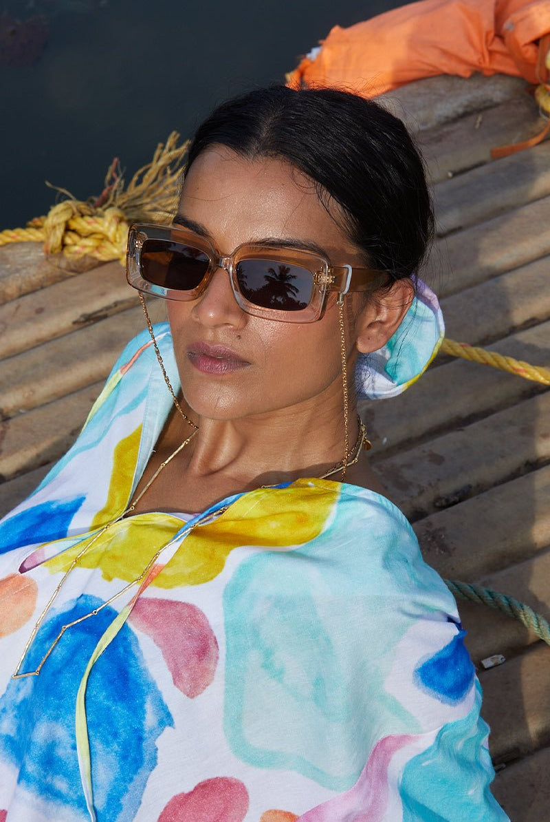 Alba Kaftaan In Multi Camo - CiceroniHappi Space