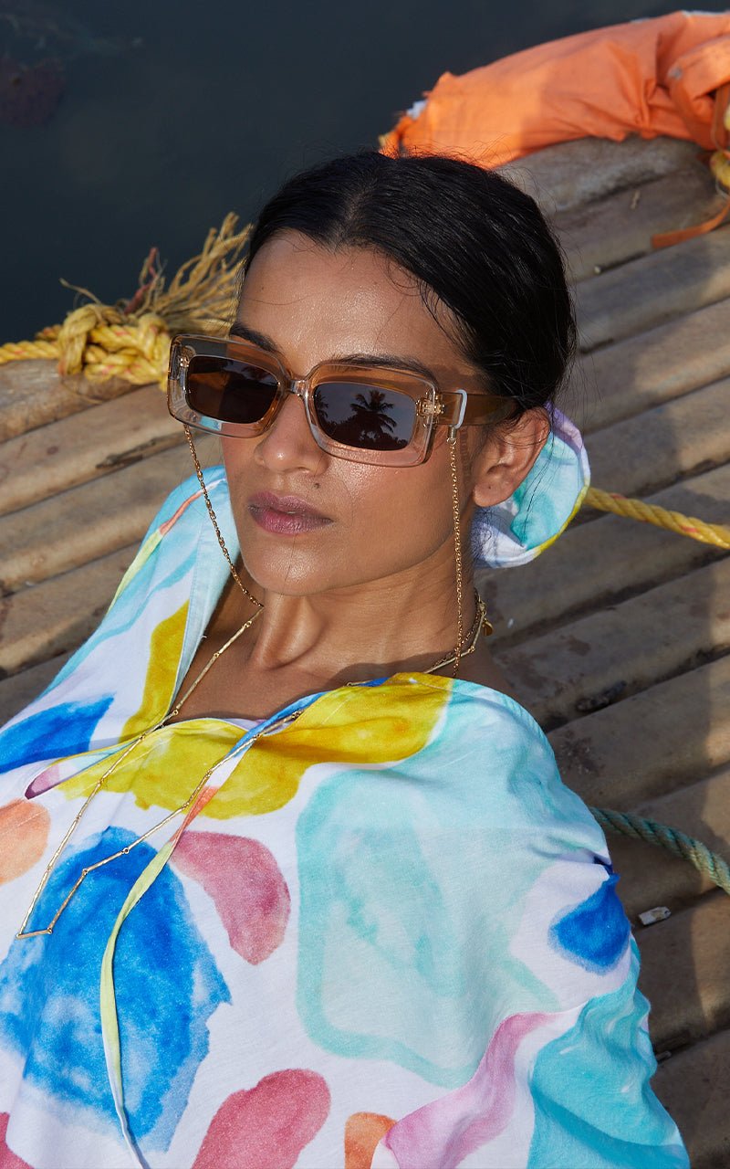 Alba Kaftaan In Multi Camo - CiceroniHappi Space