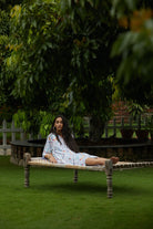 Alba Kaftan in Dainty Floral Print - CiceroniKaftan, DressHappi Space