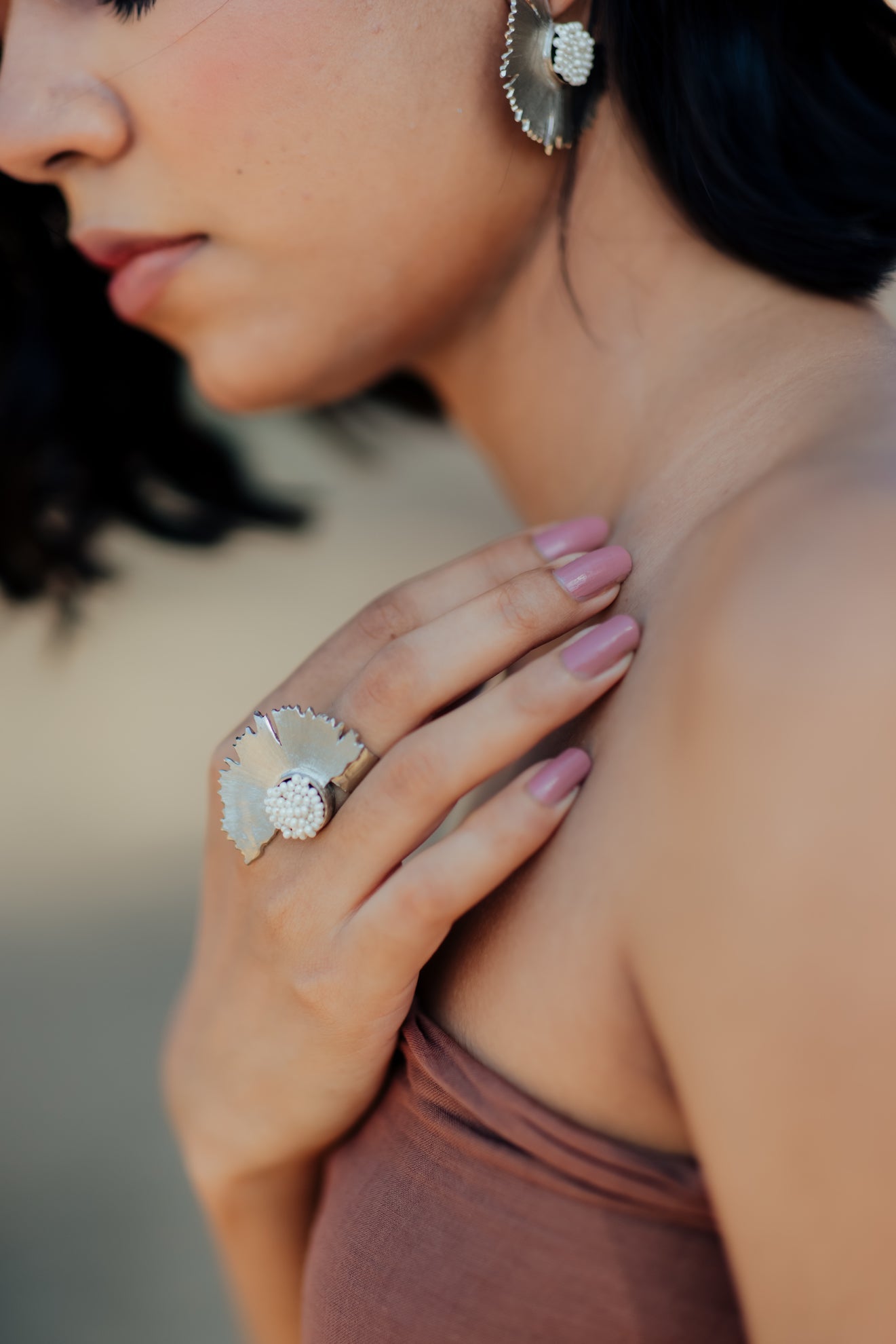 Ample-Silver Ring - CiceroniAarjavee