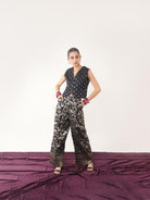 Amyra Black Silk Waist Coat And Pant Set - CiceroniCo-ord SetShriya Singhi