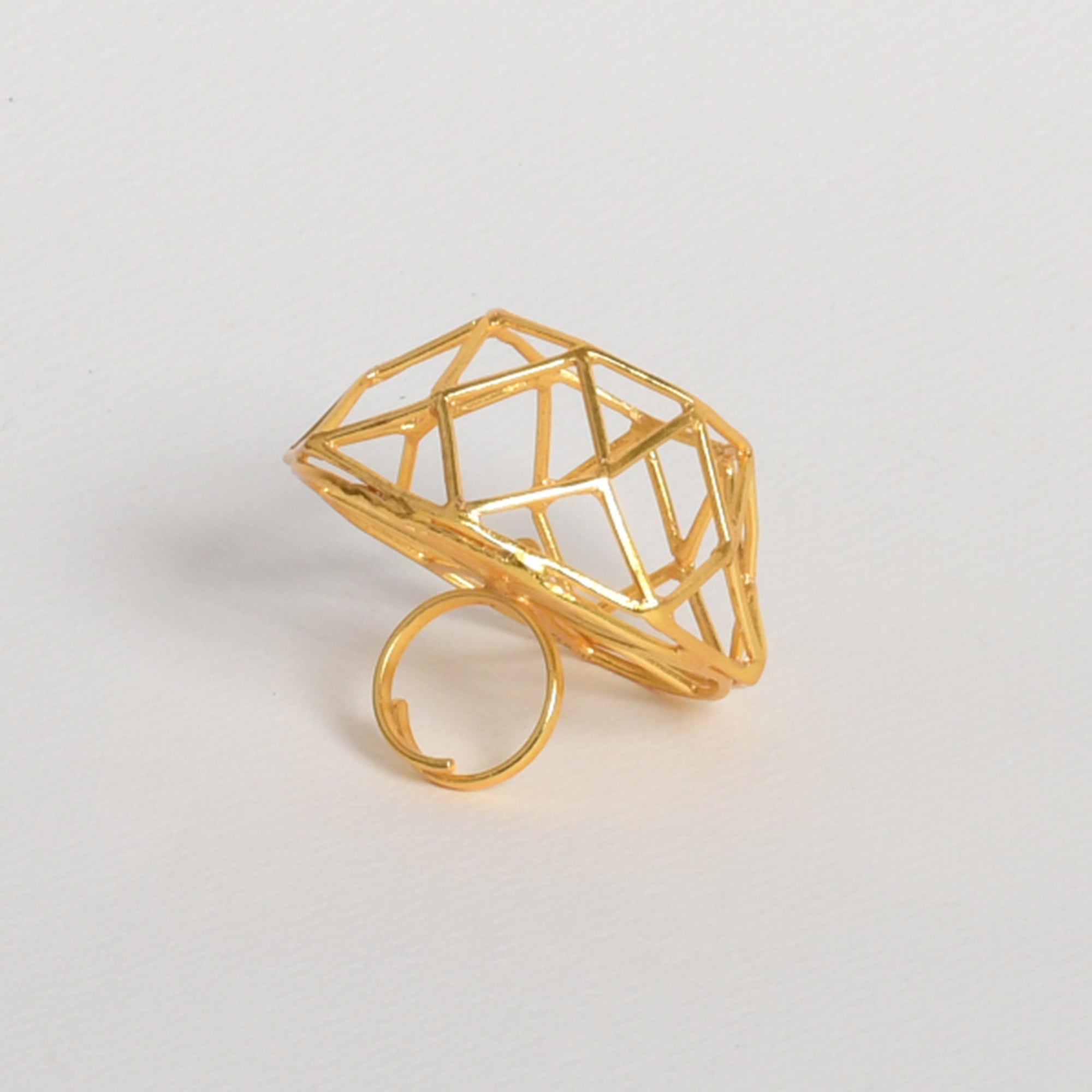 Art Deco Glam Ring - CiceroniRingsZaza by Somya