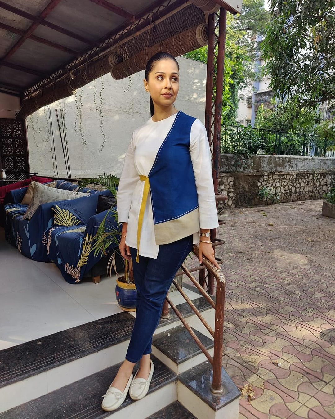 Asha + Oshi - Overlap Belted Top & Fisherman Pants - CiceroniCo-ord SetMadder Much