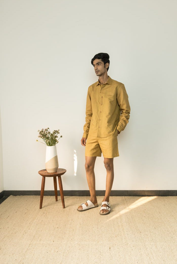 Asymmetric Placket Shirt - CiceroniShirtAnushé Pirani