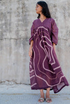 Aubergine Arazi Dress - CiceroniNirjara