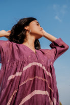 Aubergine Arazi Dress - CiceroniNirjara