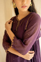 Aubergine Arsh Kurta Set - CiceroniNirjara