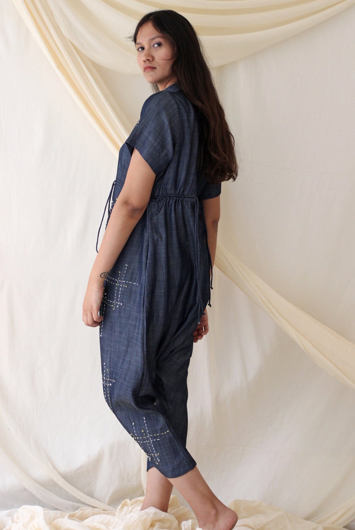 August Jumpsuit - CiceroniChambray & Co.