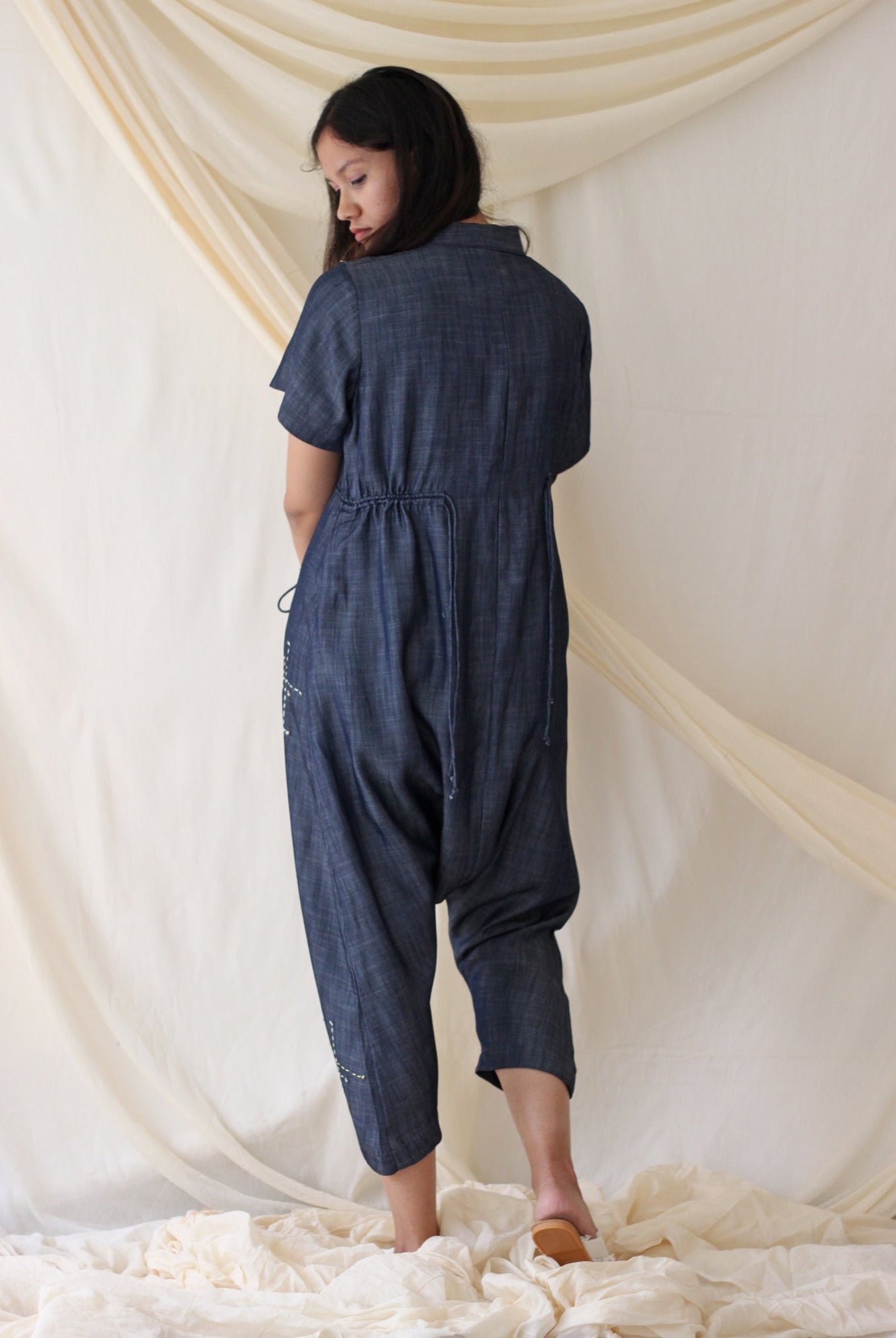 August Jumpsuit - CiceroniChambray & Co.