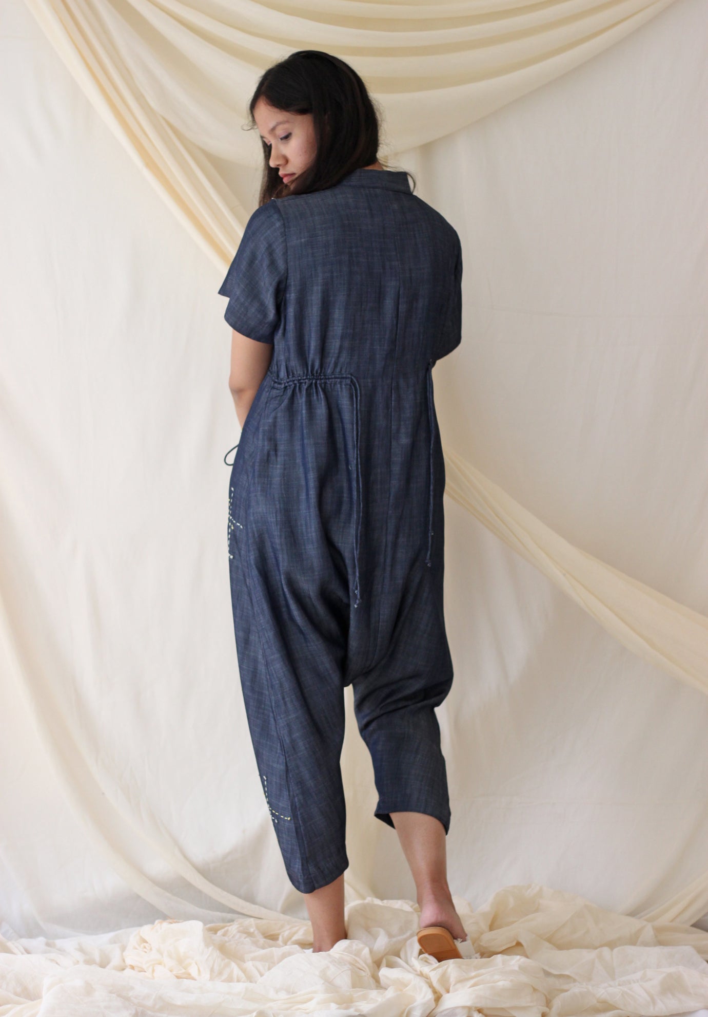 August Jumpsuit - CiceroniChambray & Co.