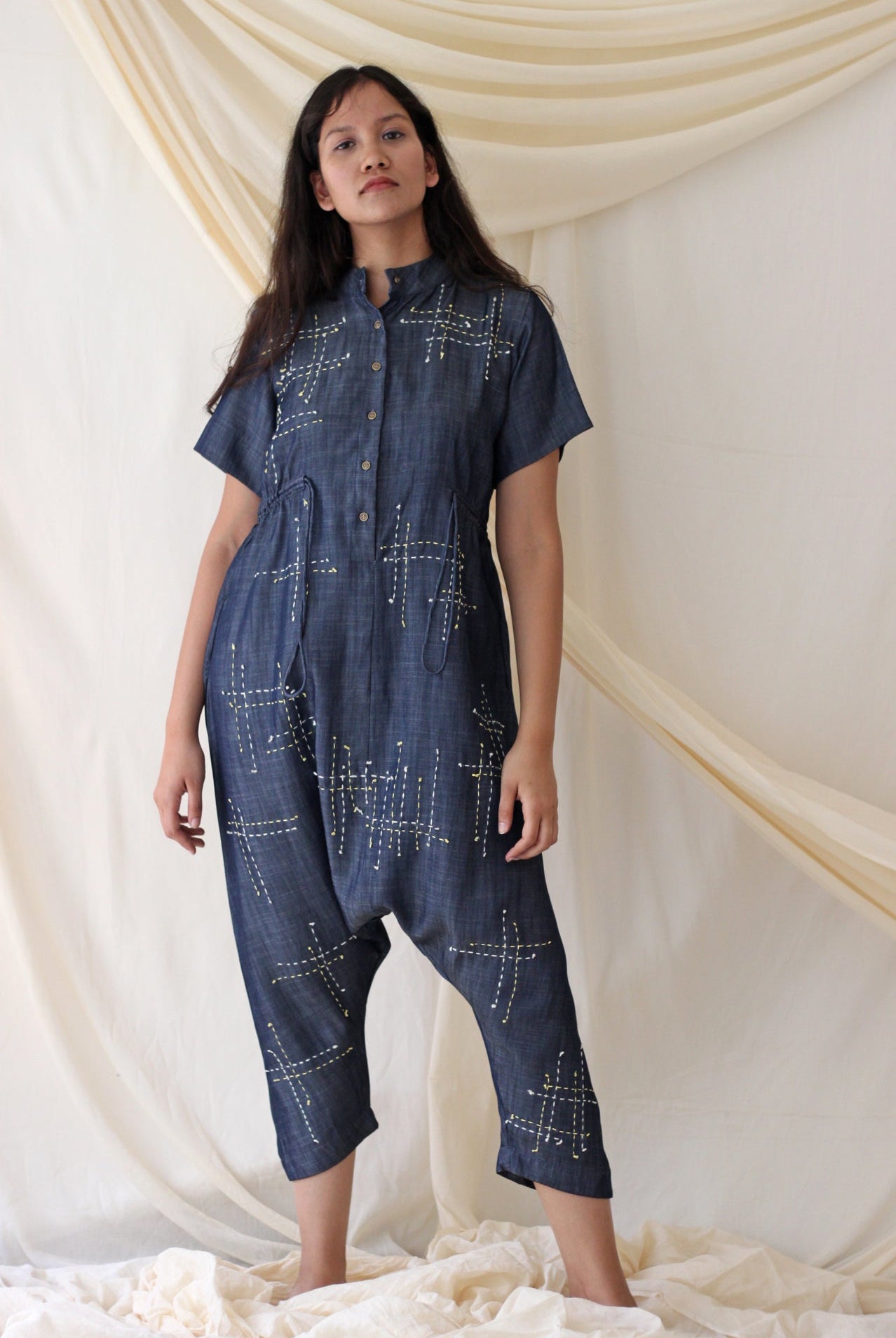 August Jumpsuit - CiceroniChambray & Co.