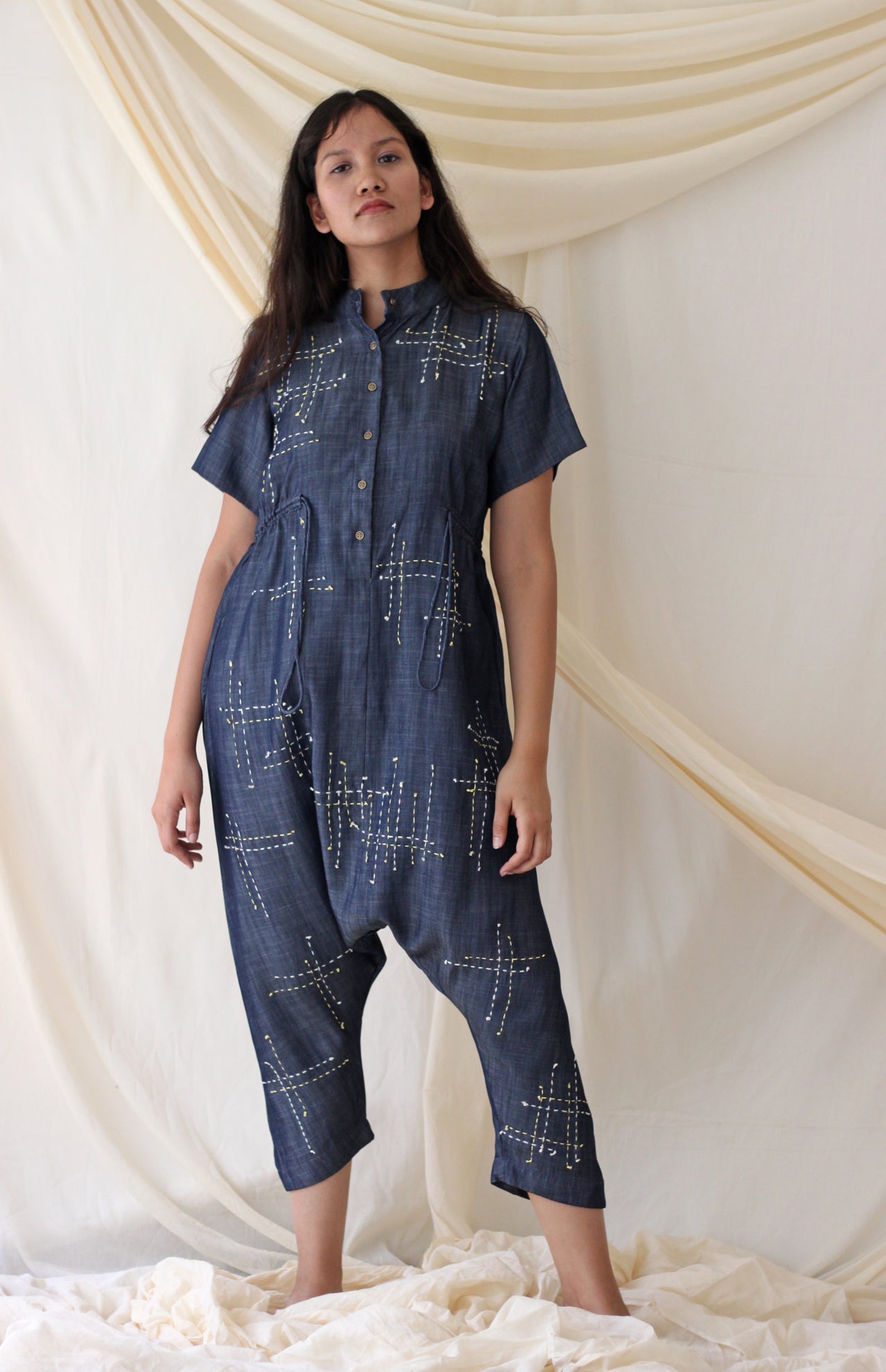 August Jumpsuit - CiceroniChambray & Co.