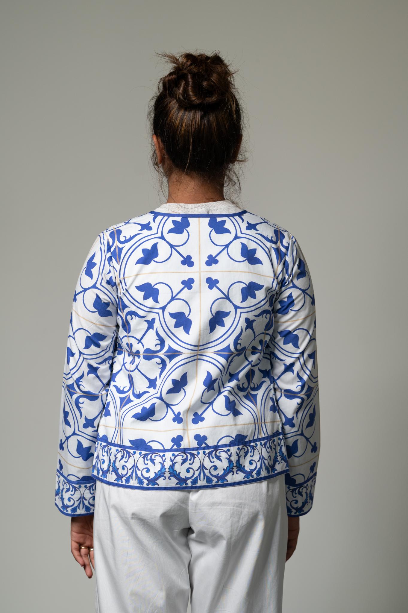 Azulejos Shacket - CiceroniShackets, JacketsPrachi Kamat