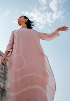 Baby Pink Arsa Kurta with Pants - CiceroniNirjara
