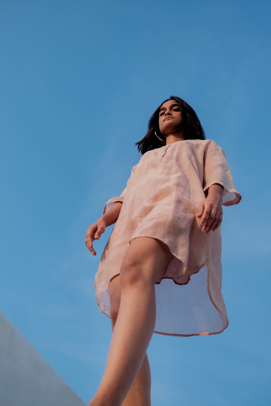 Baby Pink Yaz Dress - CiceroniNirjara