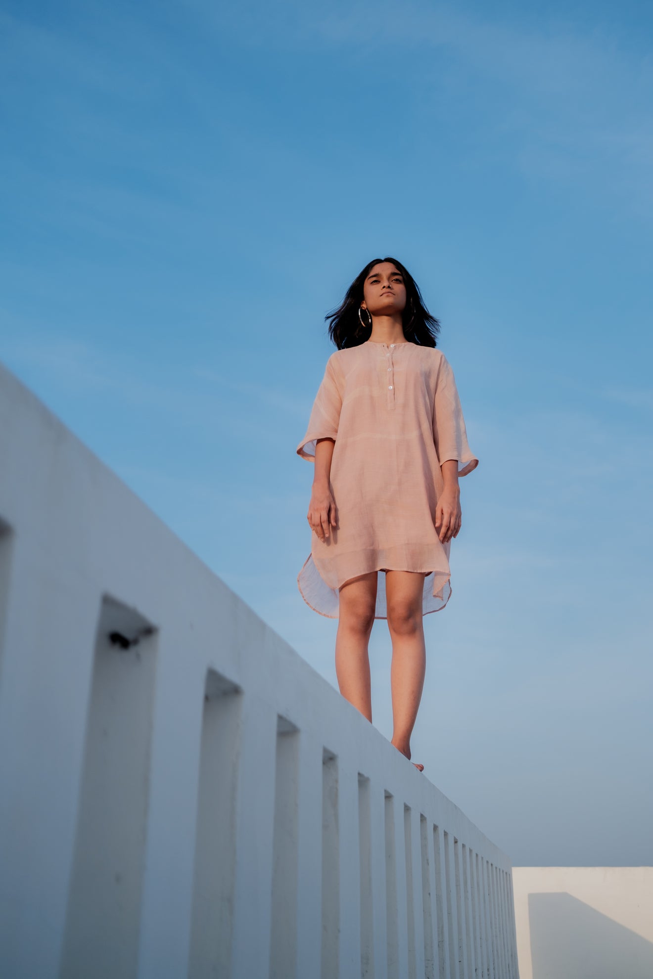 Baby Pink Yaz Dress - CiceroniNirjara