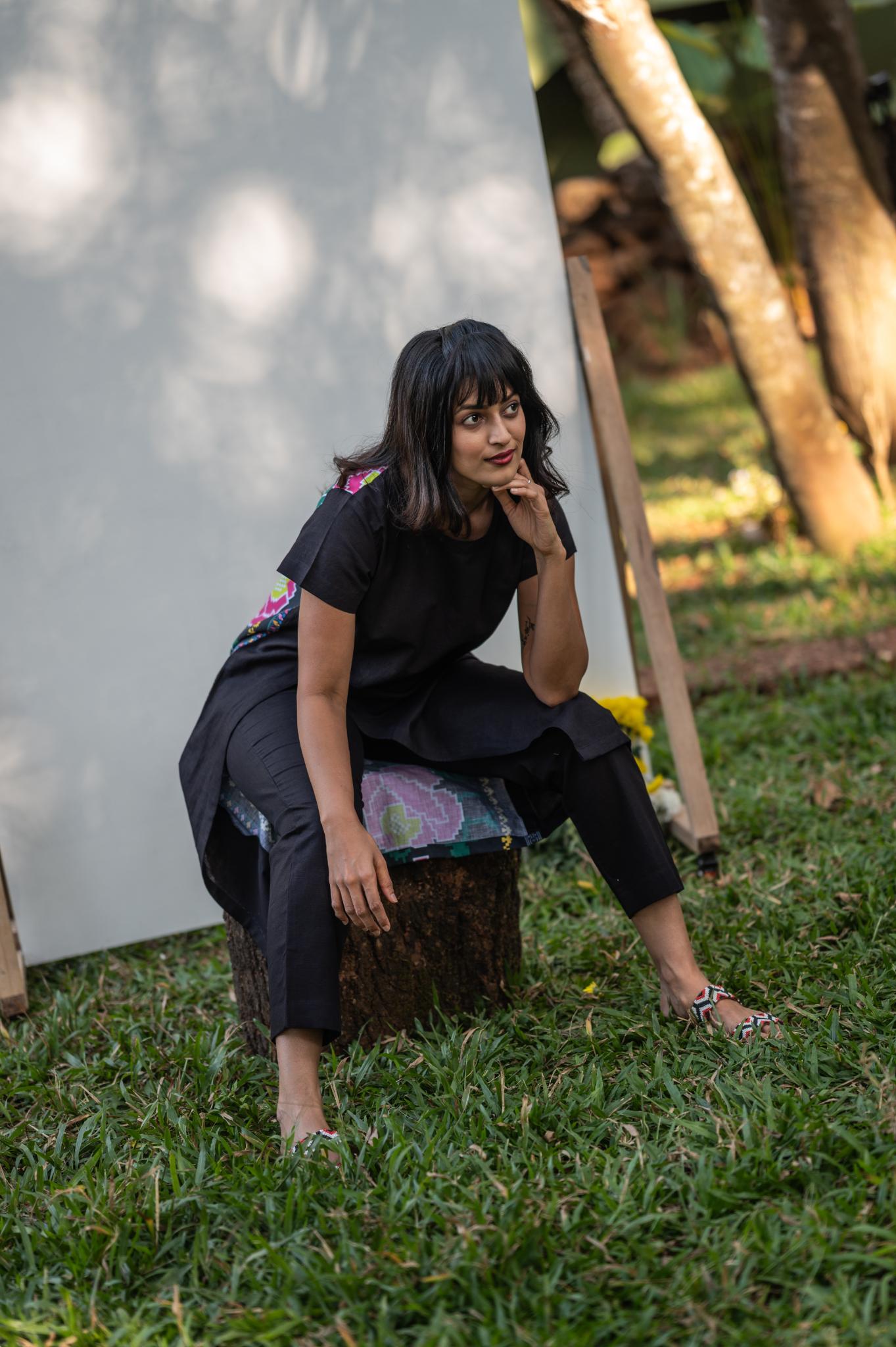 Backyard Flowers Kurta Set - CiceroniKurta SetPrachi Kamat